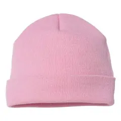 YP Classics&reg; Cuffed Beanie Warm & Stylish Fit Baby Pink