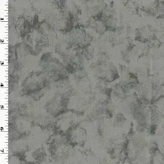 Deep Stone Gray Texture Abstract Printed Twill Decor Fabric By the Yard
