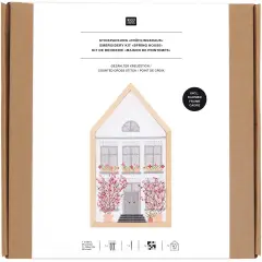 Cross Stitch Kits Spring House Kit - 12 x 22.5 cm (4.7" x 8.9")