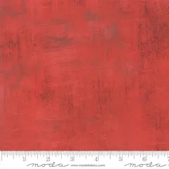 Red Grunge Basics Radish 44"/45" Per Yard