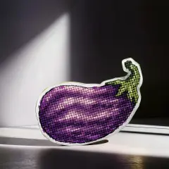 Cross-stitch kits on a plastic base FLX-046