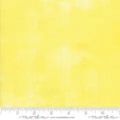 Yellow Grunge Basics Lemon Drop 44"/45" Per Yard