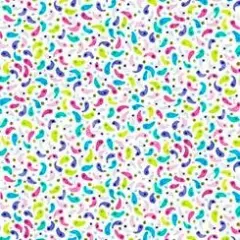 Multi Color Paisley 44"/45" Fabric Per Yard