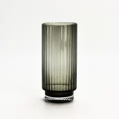 Narrow Base Glasses 6pk Grey