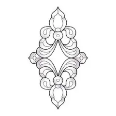 8" x 12" Exquisite Clear Glass Bevel Cluster EC602