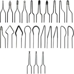 23pcs Wood Burning Kit,Wood Burning Tips Wood Burner tip,Burning Tool Wood Burning High impedance Nickel-Chromium Wire Pen tip Wood Burning Tool Pen tip can Replace Accessories (Pen tips-1-23 Kinds)