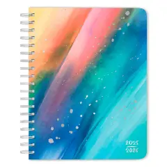 Starburst | 2026 6 x 7.75 Inch 18 Months Weekly Desk Planner | Foil Stamped Cover | July 2025 - December 2026