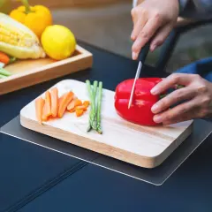 Non-Slip Cutting Board Mat, Clear Anti-Slip Cutting Board Mat for Home Cooks and Chefs, Safety Grip Mat Under Kitchen Cutting Boards, Dishwasher Safe Great as Drawer Liners (10" x 15", 1 Pack)