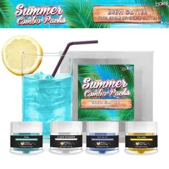Summer Edible Glitter Brew Glitter Combo Pack Collection A (4 PC Set)