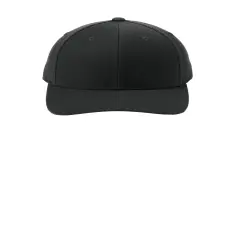 Sport-Tek&reg; Curve Bill Snapback Cap Black