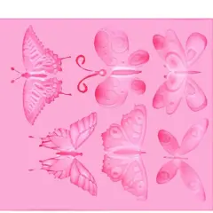 Multi‑Use Butterfly Craft Mold Food Grade Silicone