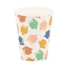 PASTEL GRADUATION CAP CUPS