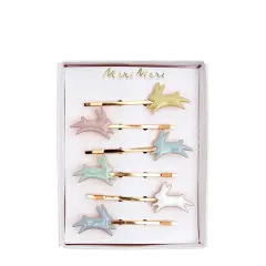 PASTEL BUNNY HAIR PINS