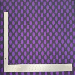 1 Yard Techno Crepe Knit Geometric Fabric Soft Stretch Textured 58"-60" Width purple