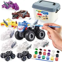 Paint Your Own Monster Car Art & Craft Kit