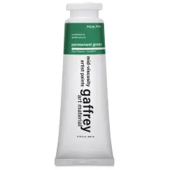 Gaffrey Art Material Standard Body Acrylic Paint - Permanent Green, 200 ml tube
