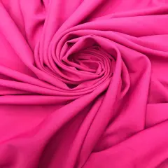 1 Yard White Polyester Backdrop Fabric Wedding Drapery Semi Opaque 5 feet wide x 8 feet high Fuchsia