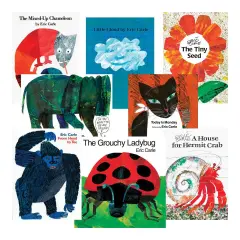 Kaplan Early Learning Company Eric Carle Paperback Books - Set of 8