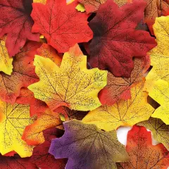 450 Pcs Artificial Fall Leaves Table Decoration(9 Colors)