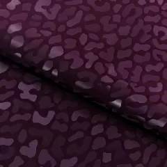 1 Yard 4 way Prowl Polyester Spandex Slick Vinyl Fabric 36" x 55" Length by Width Aubergine