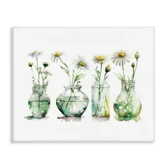Stupell Industries Glass Vases Daisies Canvas Wall Art Design by Svetlana Aleynikova