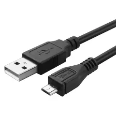 Insten Black 3 Feet 3' Micro USB Charger Data Cable for Samsung Galaxy S6 S3 i9300 S4 i9500 Note 2 Note 3 N9000 Mini Ace