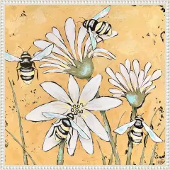 Busy As A Bee II by Jade Reynolds Framed Canvas Wall Art