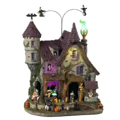 Lemax Spooky Town Halloween Village: Wicked Garden Coven