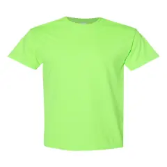 Gildan&reg; Heavy Cotton Short Sleeve Crewneck T-Shirt Neon Green