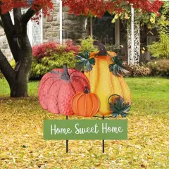 Outdoor Fall Decor, 22" Decorative Garden Stakes