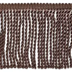 5 yards of Riley 5 3/4" Bullion Fringe Trim | 5 yard cut Chocolate