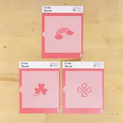 St. Patrick's Day 4 Piece Cookie Stencil Bundle