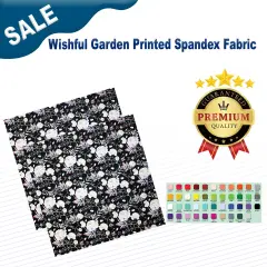 Wishful Garden Printed Spandex Fabric