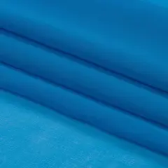 1 Yard Sheer Silk Chiffon Fabric Lightweight Flowing Directoire Blue 54 inch Width