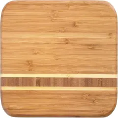 Barbados Bamboo Wood Cutting Board, 9" x 6.5"