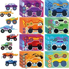 32PCS Monster Truck Stickers