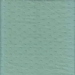 Sheer Waffle Swiss Dot Chiffon 1 Yard Soft Textured Woven Fabric, 59/60" Width SAGE