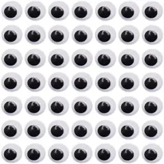 1000pcs 7mm Wiggle Googly Eyes with Self-adhesive for Scrapbooking DIY Crafts Toy Accessories