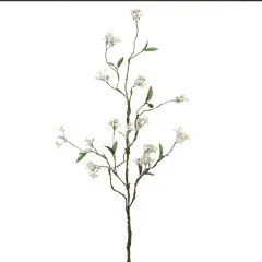 3PC 42" Wild Flower Spray Realistic Silk Blooms for DIY Decor