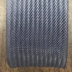 1 Yard Nylon Horsehair Trim 2" Wide Stiff Crinoline Braid for Costumes & Formal Wear Silver