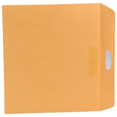 School Smart Multi Tak Clasp Envelopes, 9 x 12 Inches, Kraft Brown, Box of 100