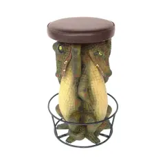 Crocodile Barstool Over Sized Statue