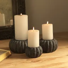 Decorative Bowie Candle Holder/Candle Stand - 5.50" x 3"