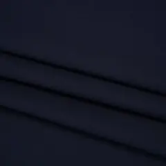 1 Yard Navy Blue Silky Stretch Cotton Blend Poplin Cotton 42 Inch Wide