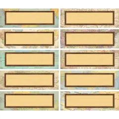 Travel the Map Labels Magnetic Accents, Pack of 20