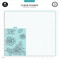 Art By Marlene Signature Collection Clear Stamps-Nr. 647, Garden Romance