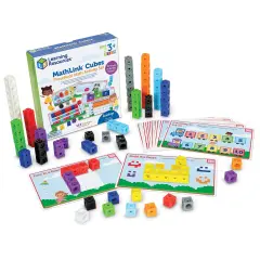 Mathlink&reg; Cubes Preschool Math Activity Set