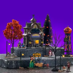 Creatures Of The Night Pet Shop Set - Lemax Spooky Town