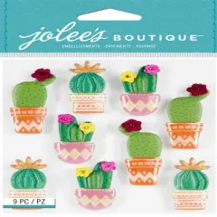Jolee's Boutique Cacti Repeats Dimensional Stickers