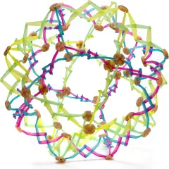 4E's Novelty Oversized Expandable Ball - Stress Balls for Adults & Kids, Calm Down Corner Supplies & ADHD